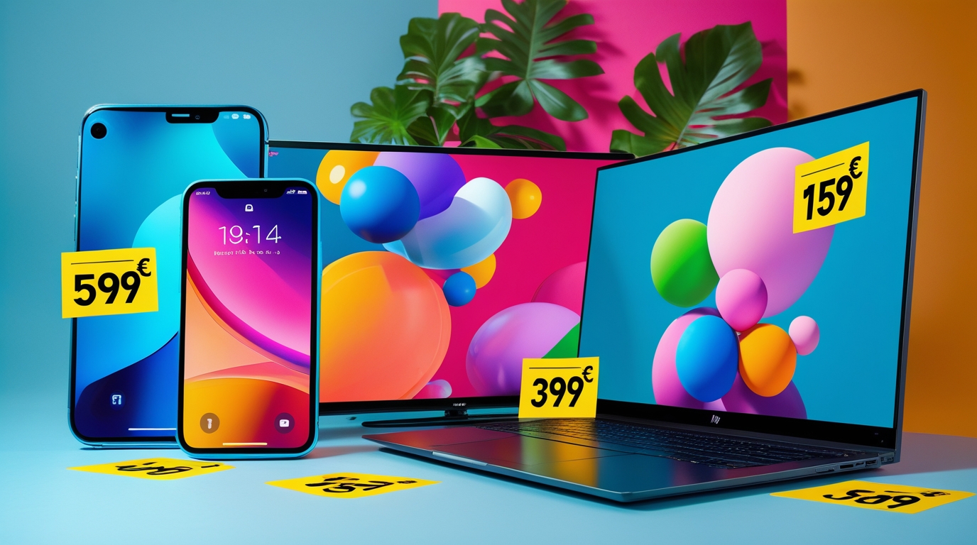 Soldes Cdiscount High-Tech Été 2025 : iPhone, MacBook, TV Samsung à prix cassés