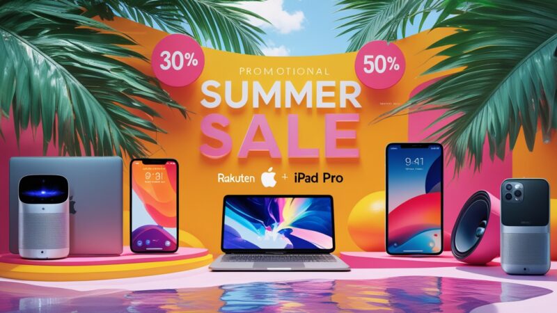 Soldes Été 2025 Rakuten : iPhone 14, MacBook, Dyson et iPad en promo