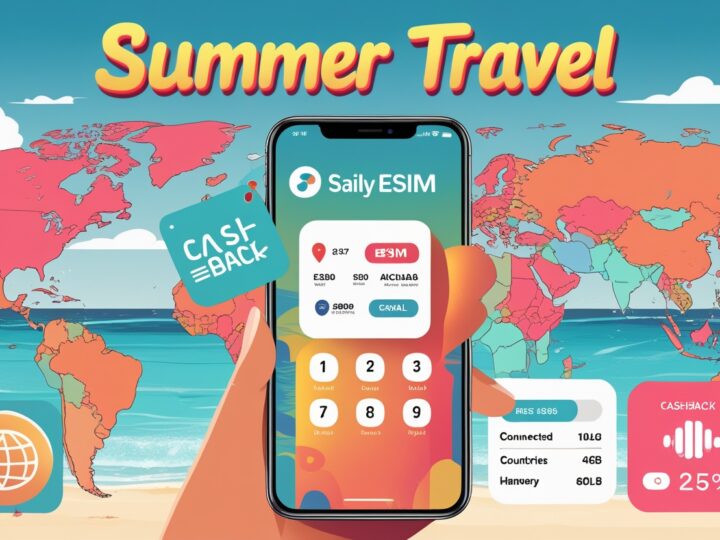 Saily : eSIM, cashback et promos exclusives pour l’été 2025